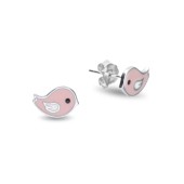 Cercei argint cu ceramica roz Bird DiAmanti AE22832-AS